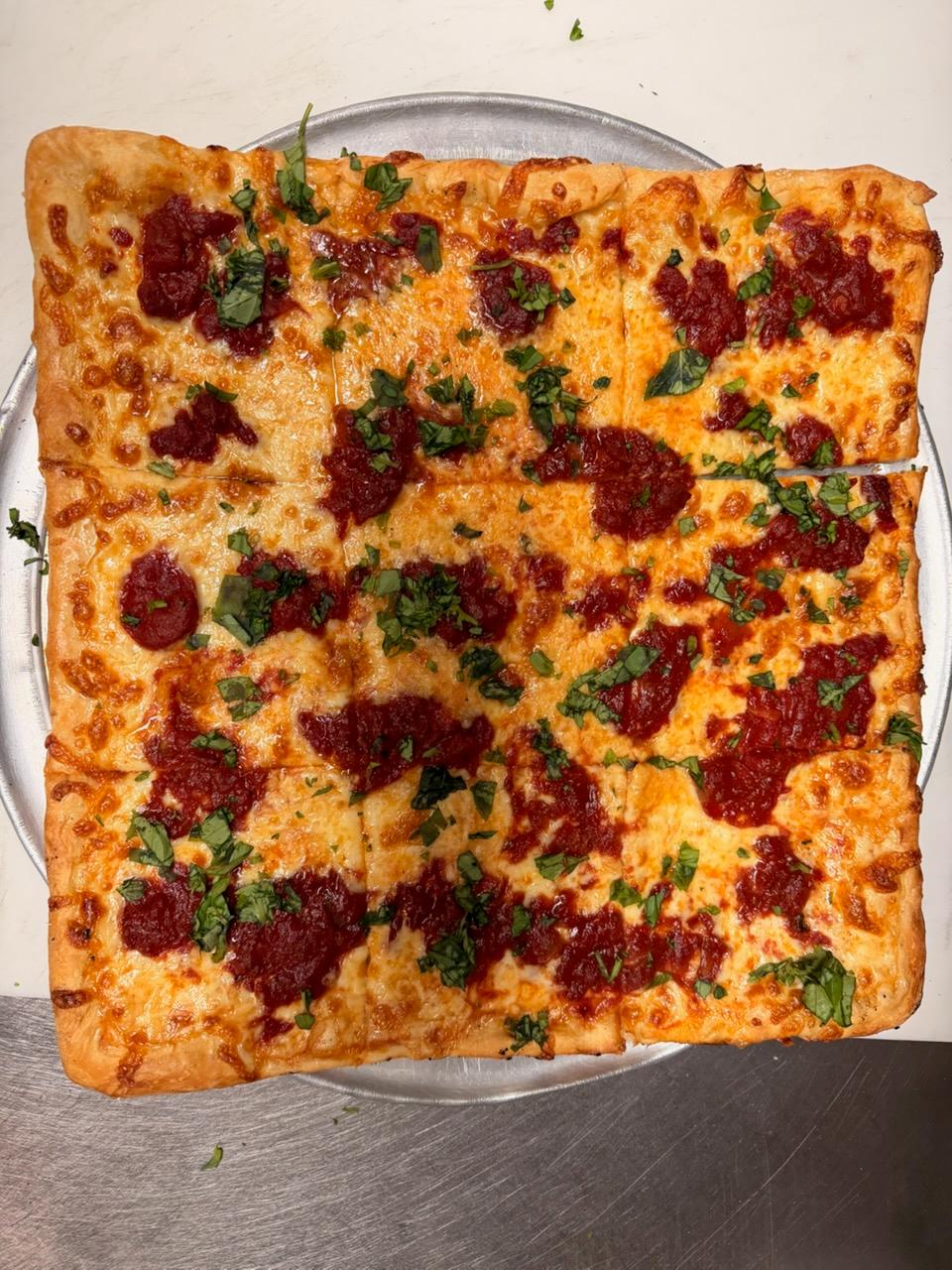 Grandma Style Pizza