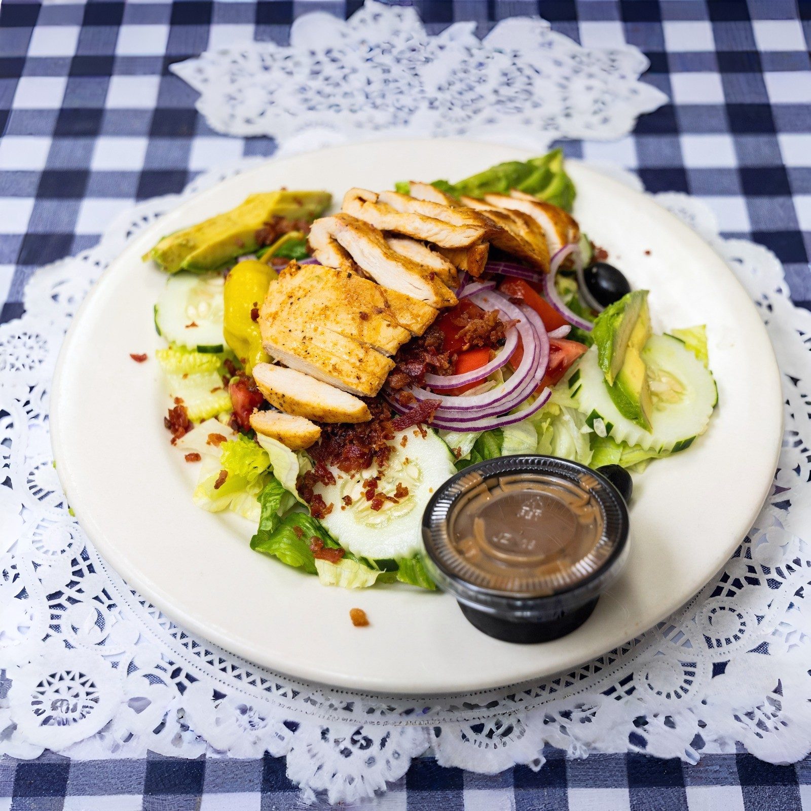 Chicken Avocado Salad.