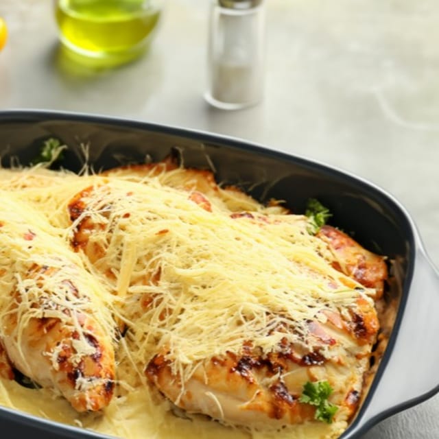 Chicken Parmigiana.