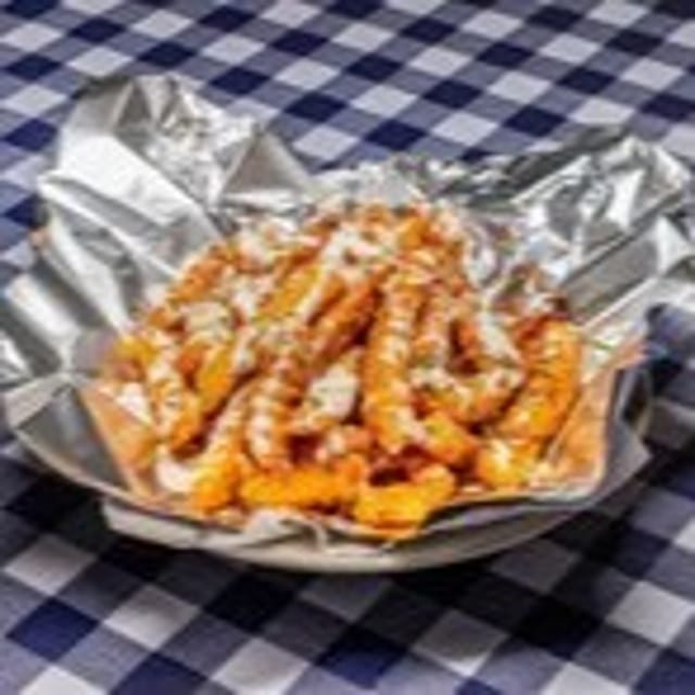 Honey Garlic Fries with Parmesan.