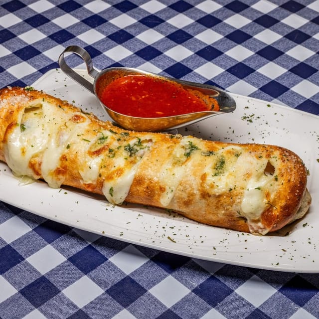Chicken Cutlet Stromboli.