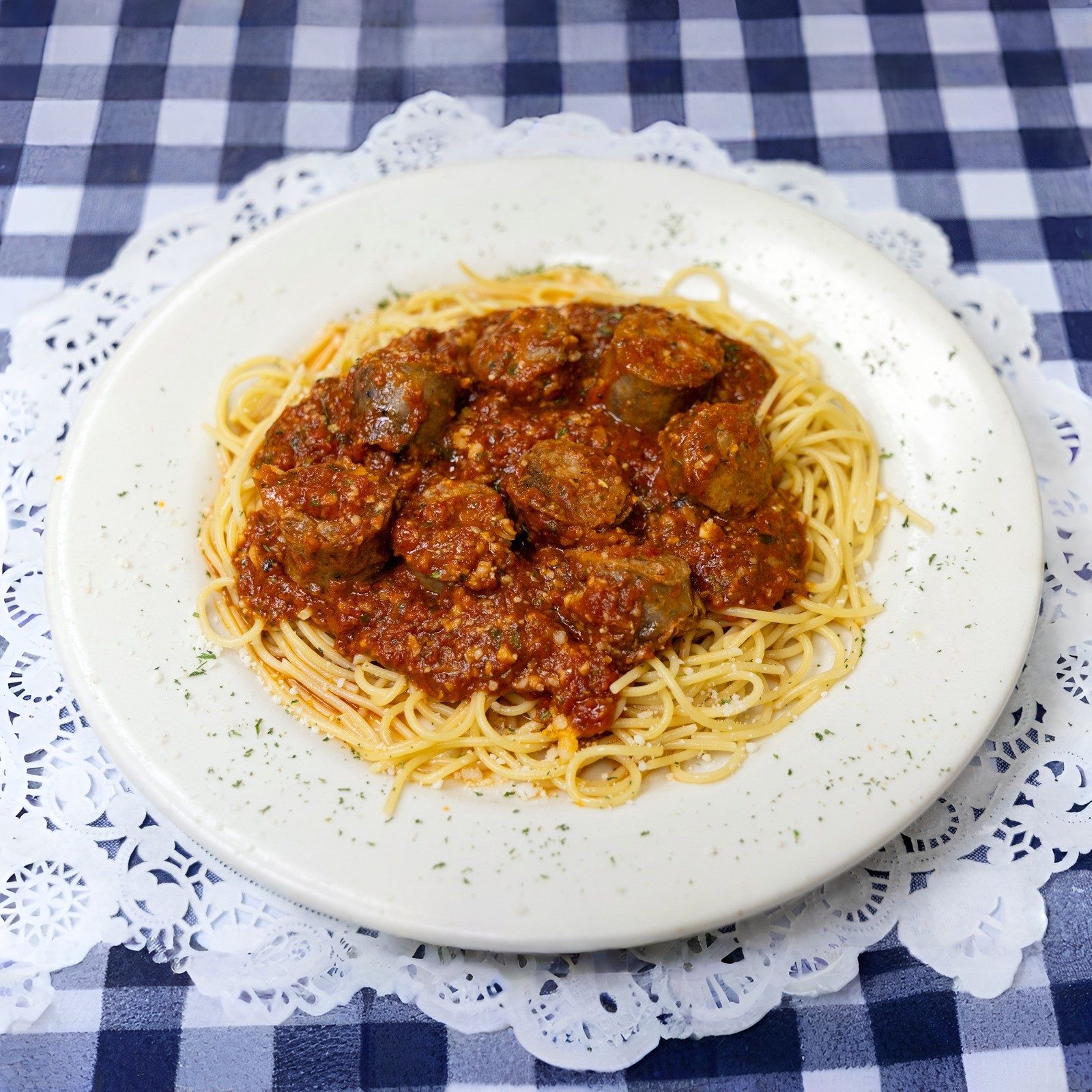 Sausage Pasta.