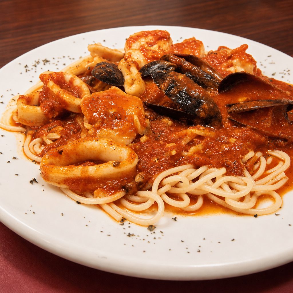 Frutti Di Mare Pasta.