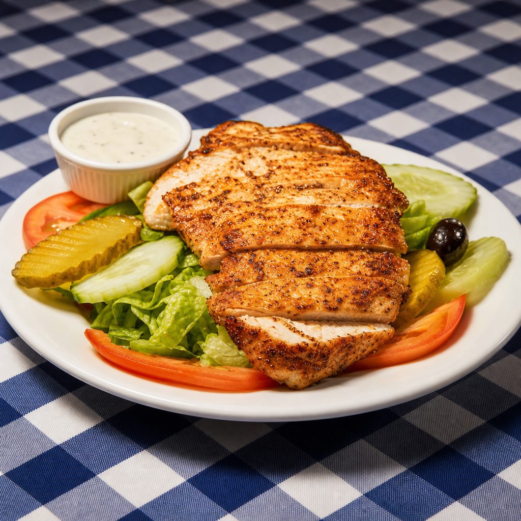 Crispy Chicken Salad.