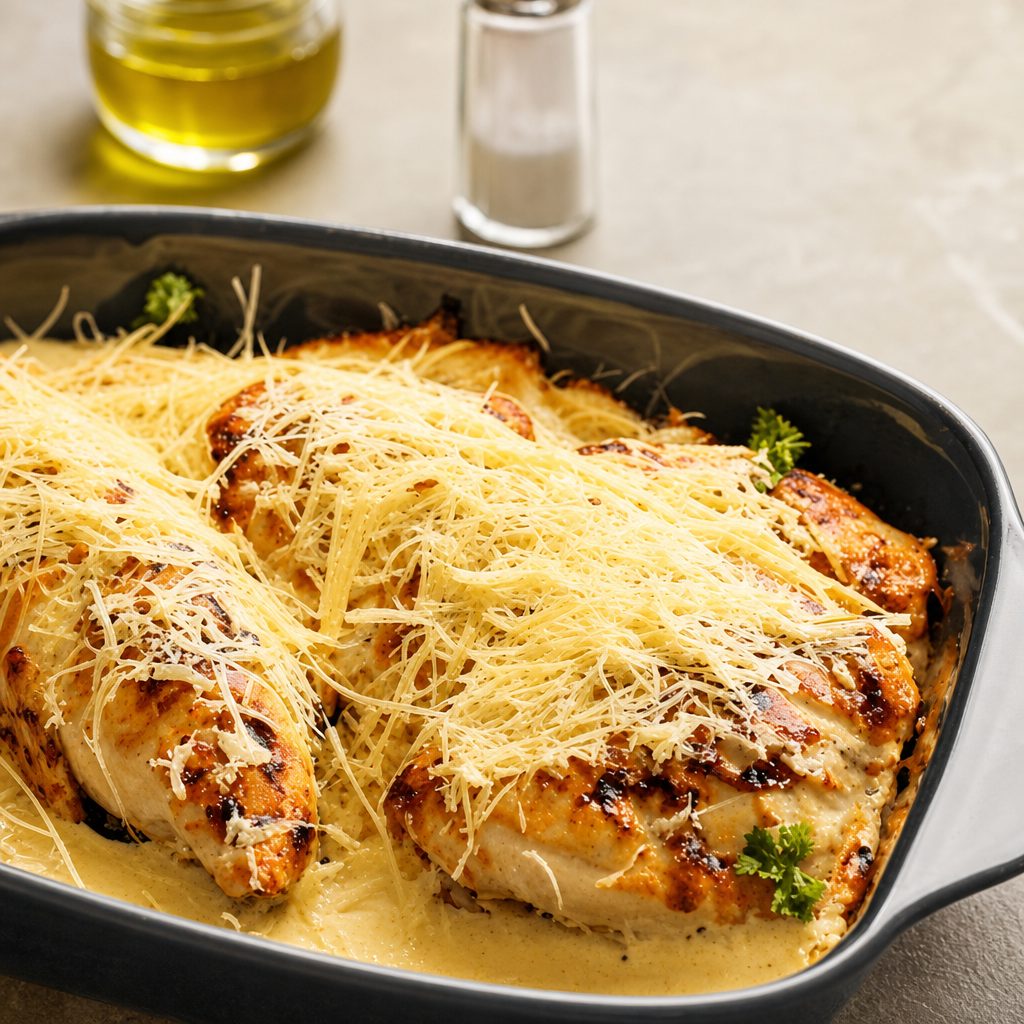 Chicken Parmigiana.
