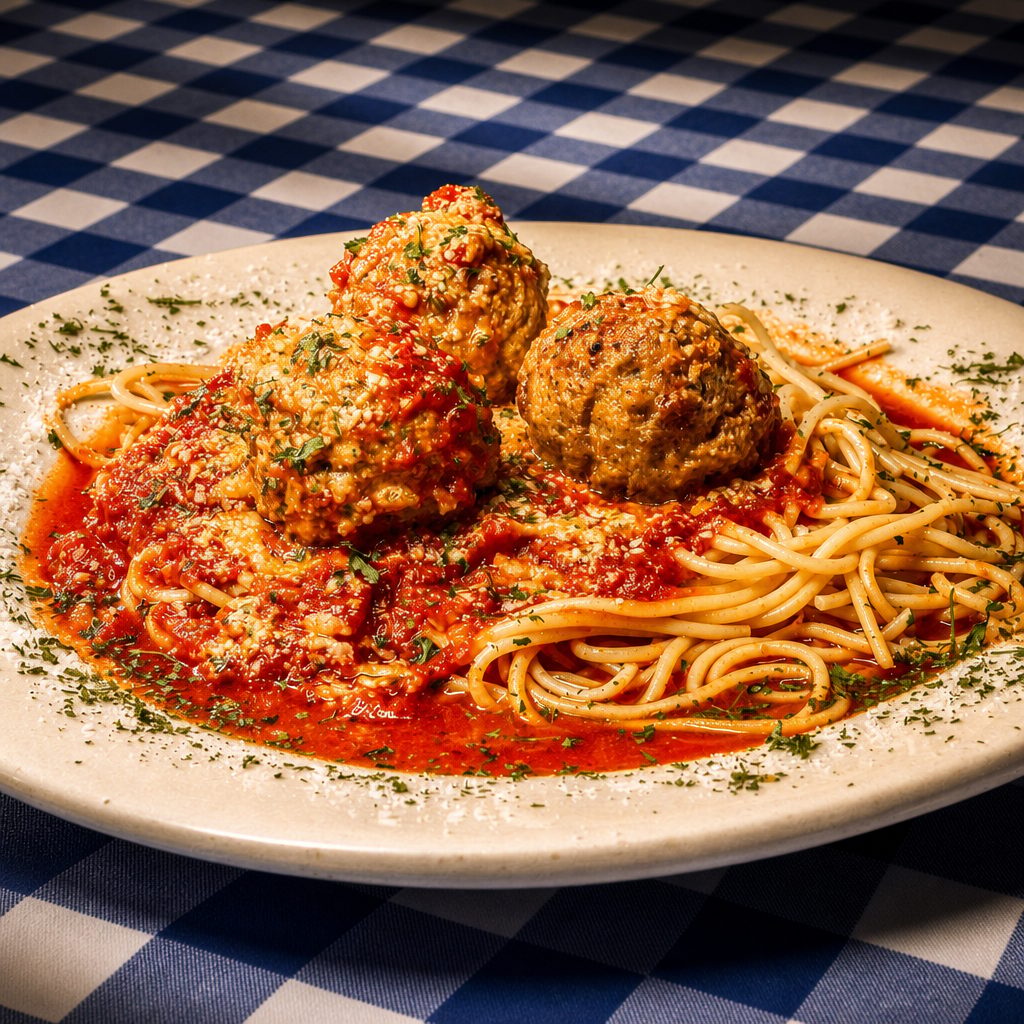 Meatballs Pasta.