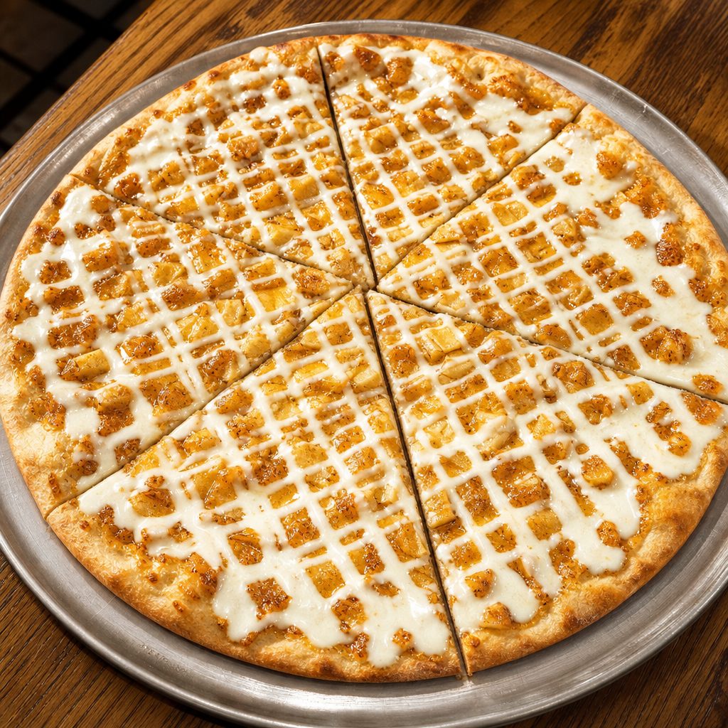 Buffalo Chicken Pizza.