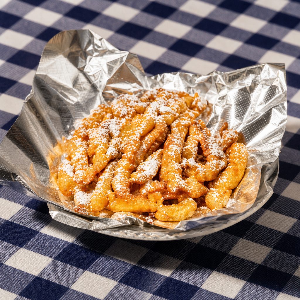 Honey Garlic Fries with Parmesan.