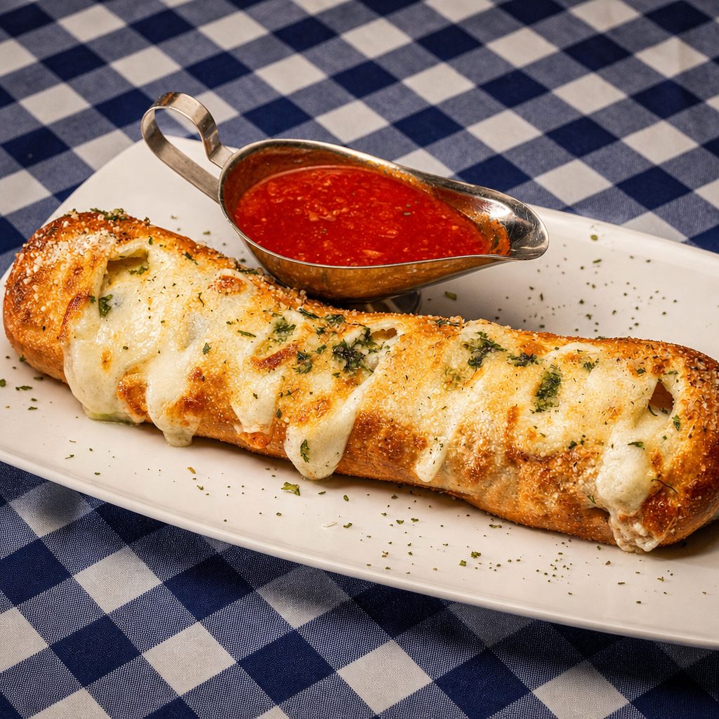 Chicken Cutlet Stromboli.