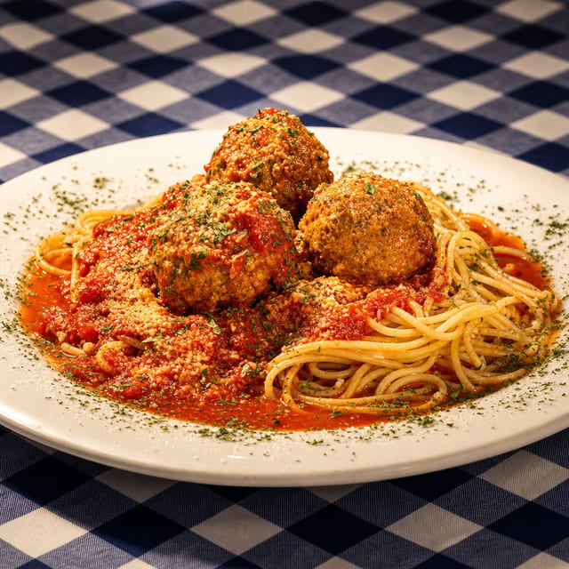 Meatballs Pasta.