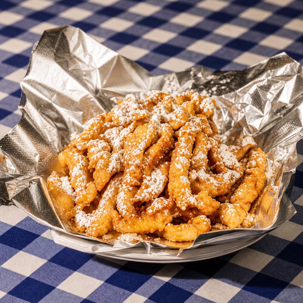 Honey Garlic Fries with Parmesan.
