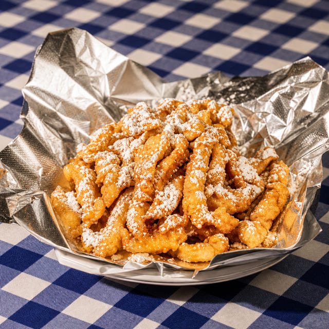 Honey Garlic Fries with Parmesan.