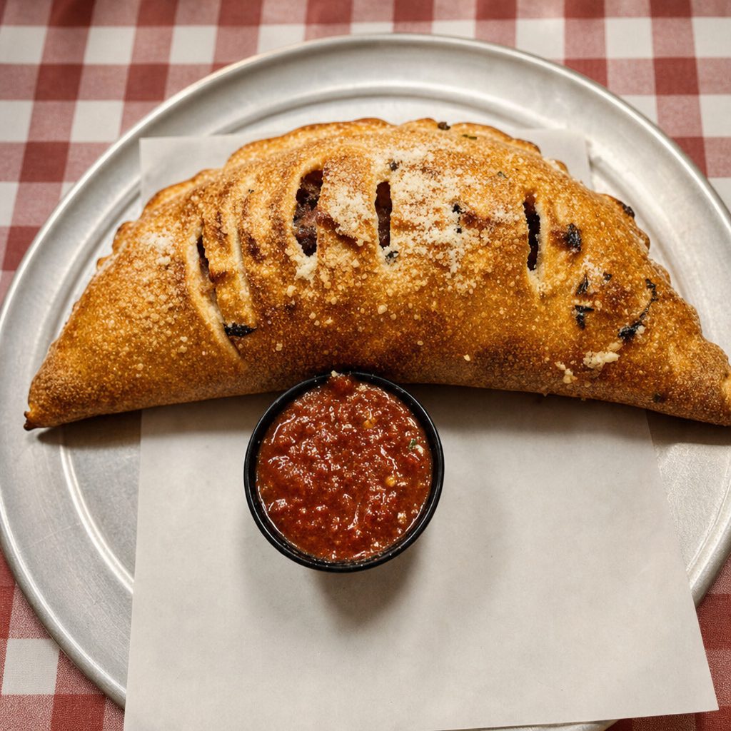 Veggie Calzone.
