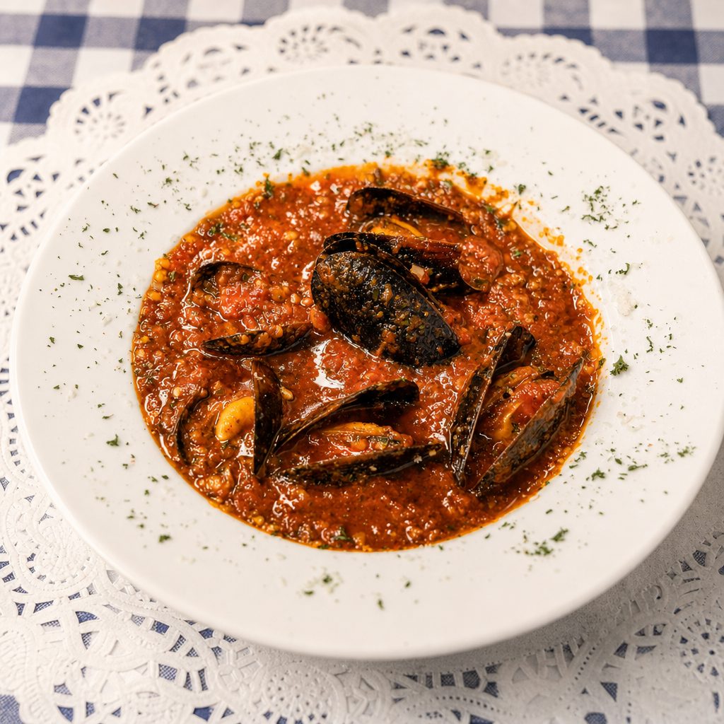 Mussel Marinara.
