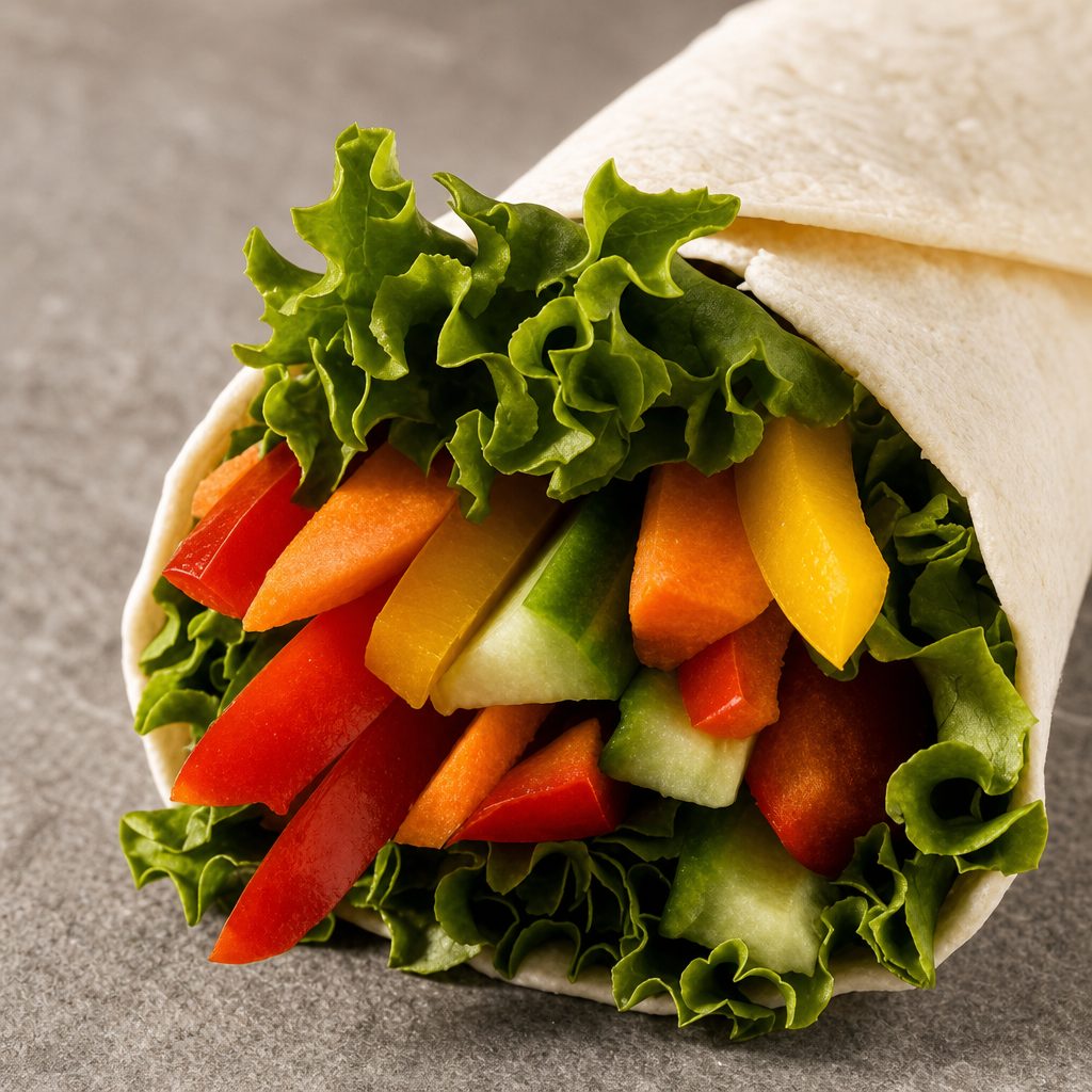 Vegetable Wrap.