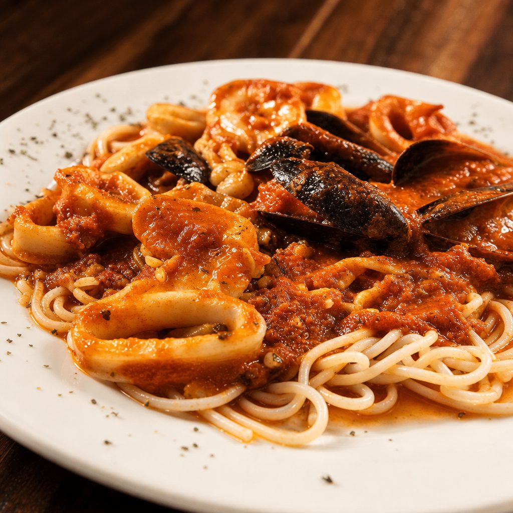 Frutti Di Mare Pasta.