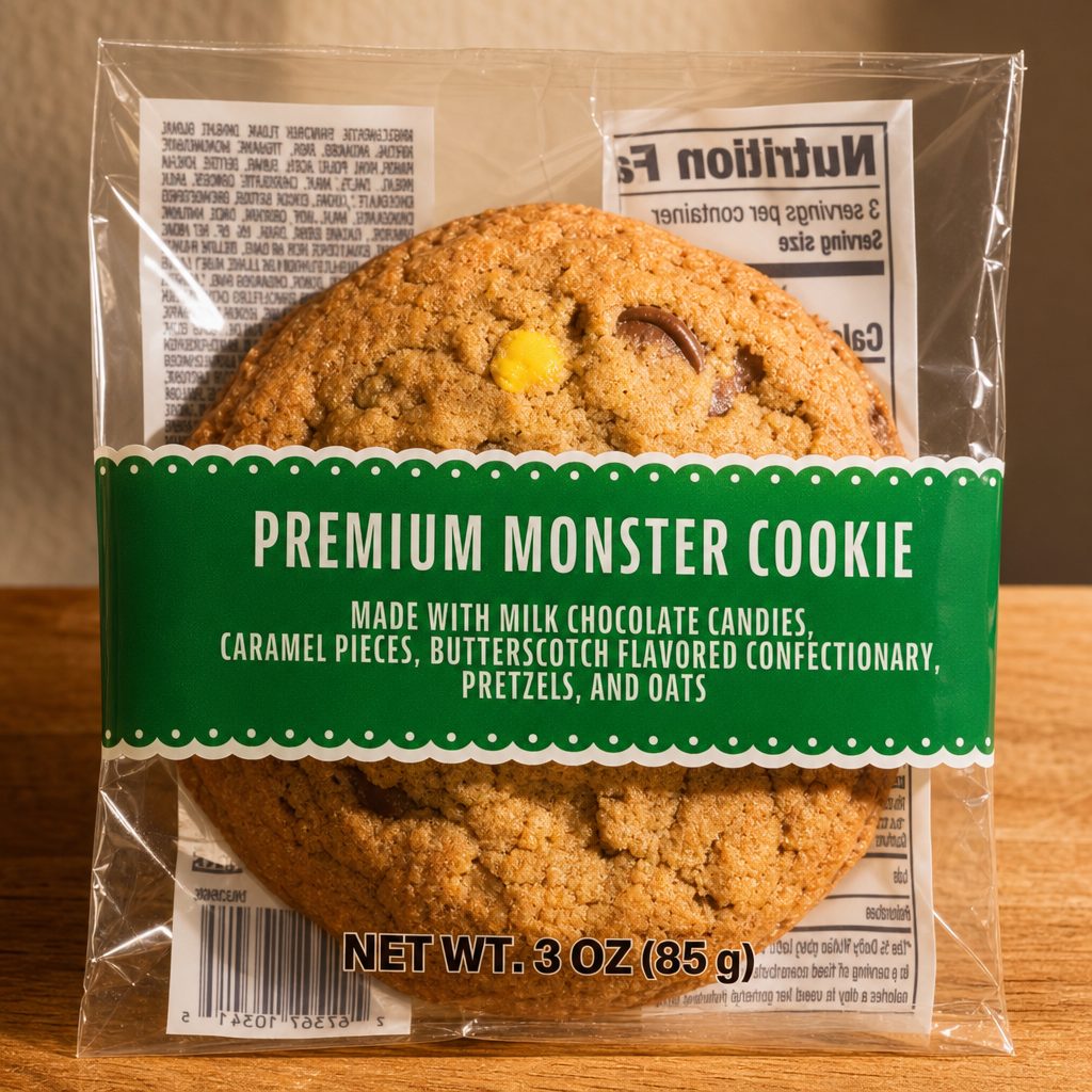 Premium Monster Cookie.