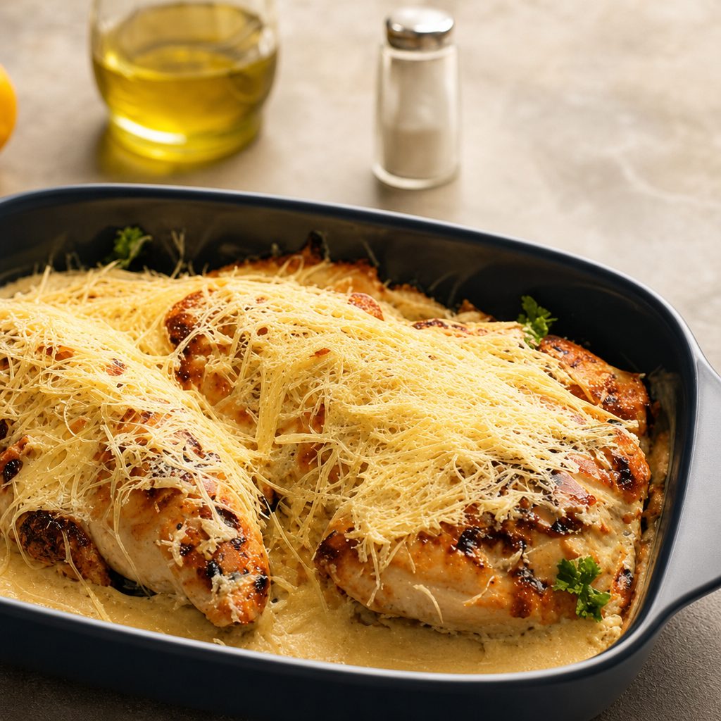 Chicken Parmigiana.
