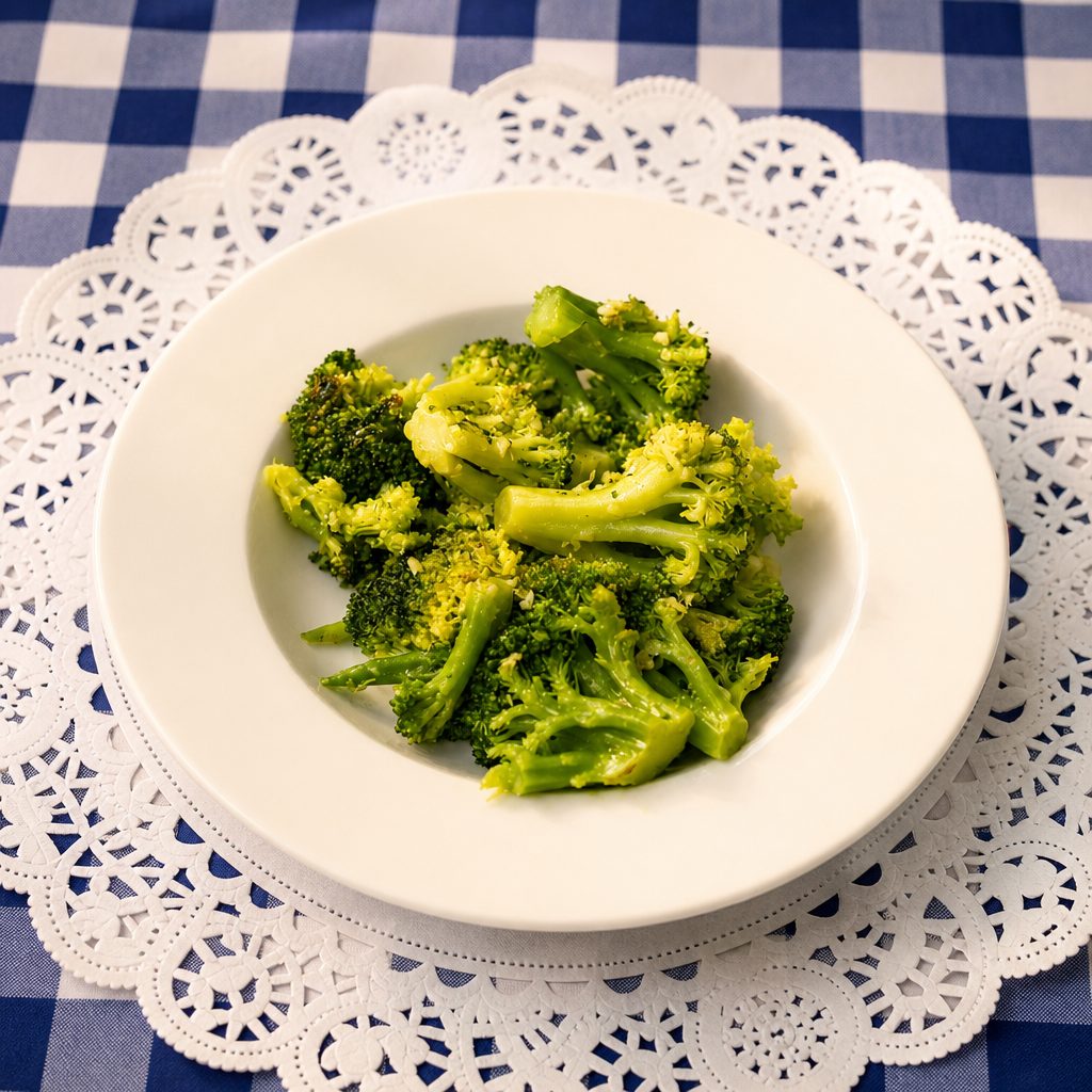 Sautéed Broccoli.