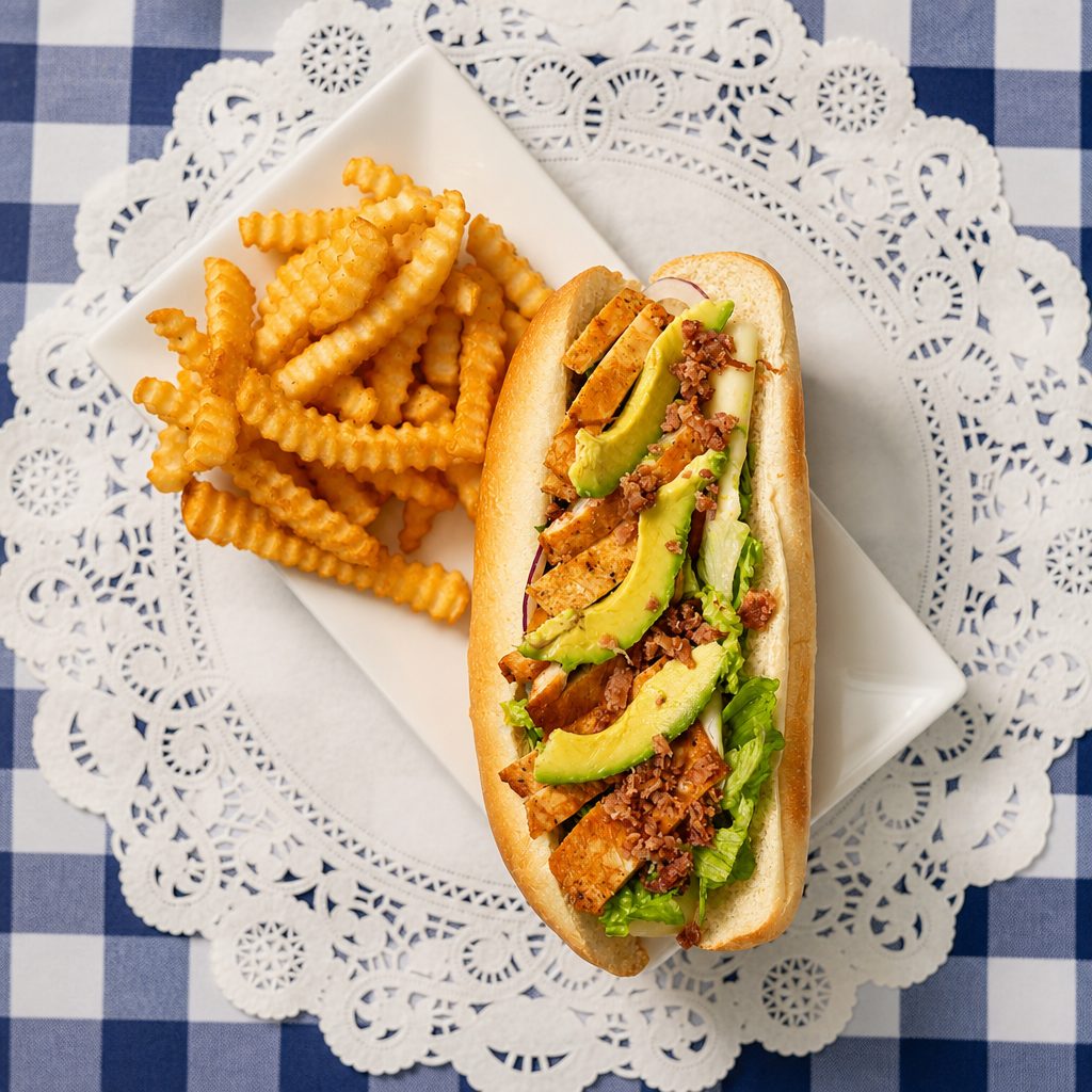 Chicken Avocado Sub.