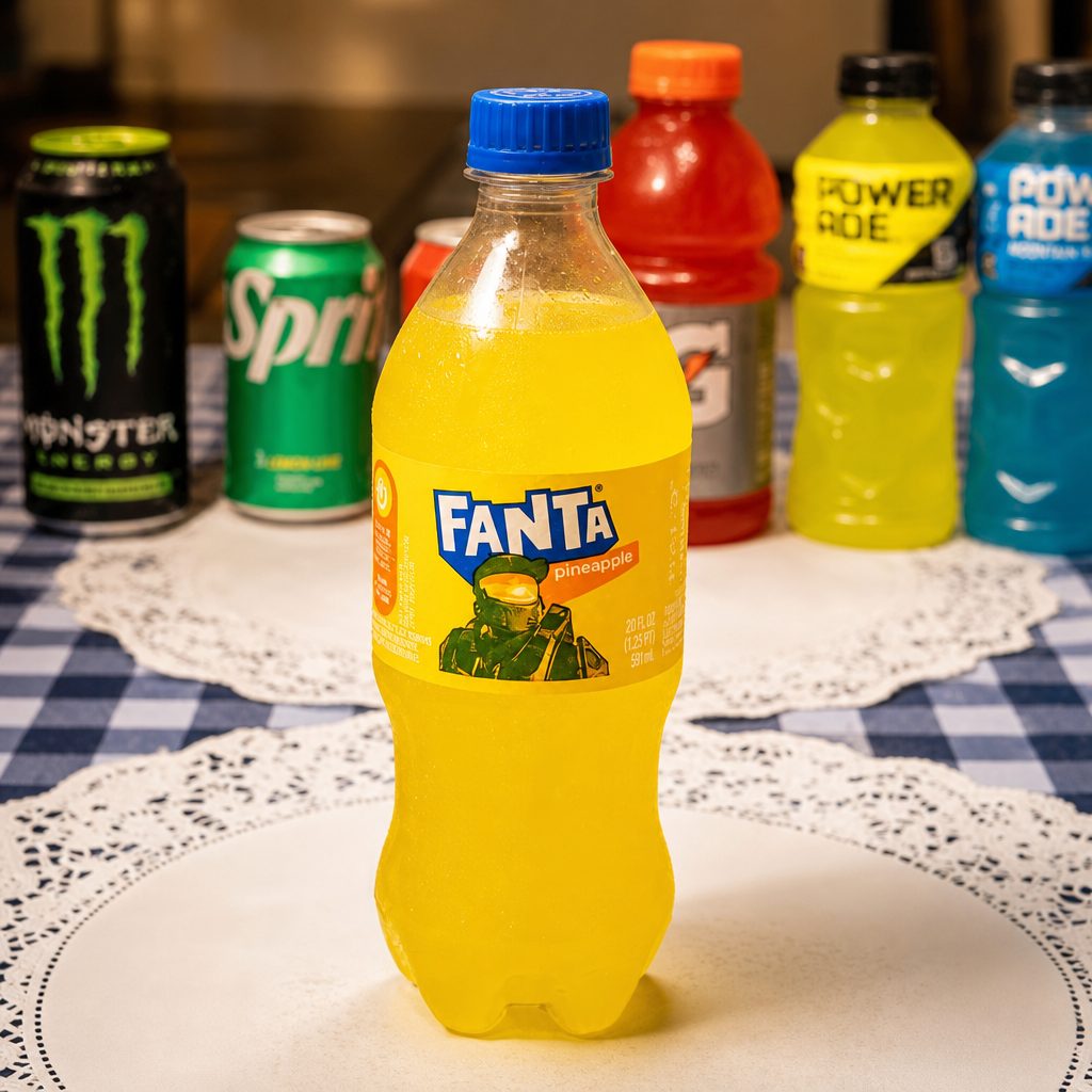 Bottles Soda.